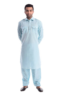 Ice Candy Sorbet Pathani Suit Kurta Set