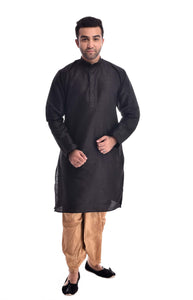 Copper Black Warrior Kurta Set