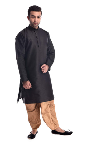 Copper Black Warrior Kurta Set