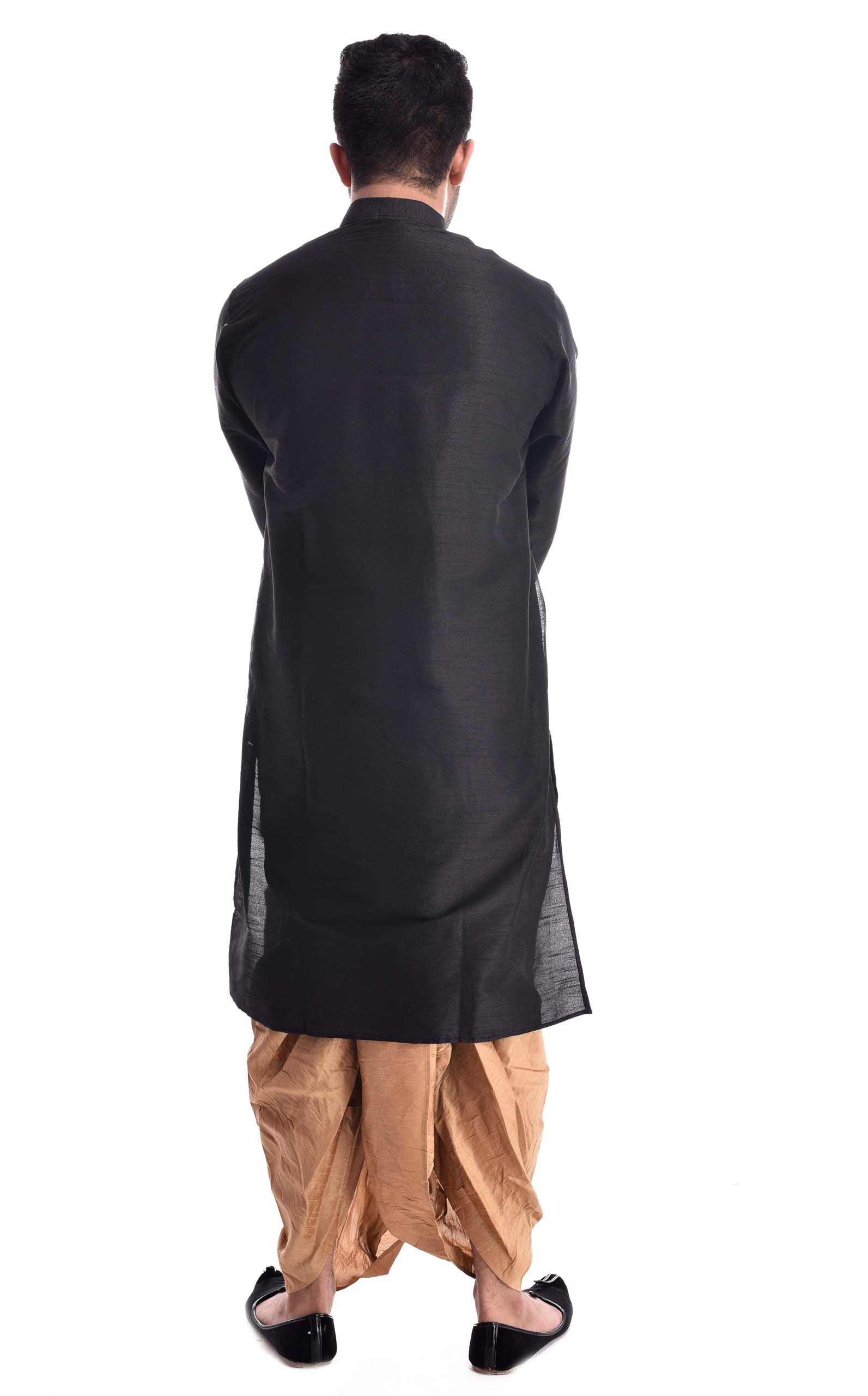 Copper Black Warrior Kurta Set