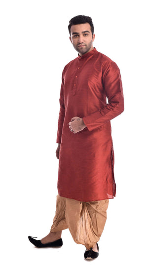 Red-Gold Warrior Kurta Set