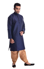 Goldy Blue Warrior Kurta Set