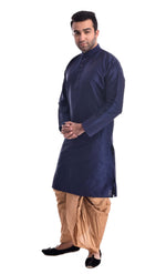 Goldy Blue Warrior Kurta Set