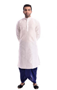 White Sapphire Warrior Kurta Set