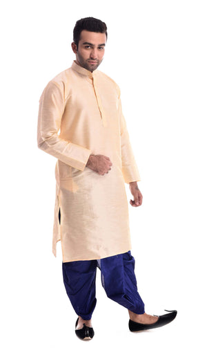 Gold Warrior Kurta with Patiala Salwar