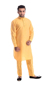 Mango Sorbet Summer Kurta Pyjama in Silk