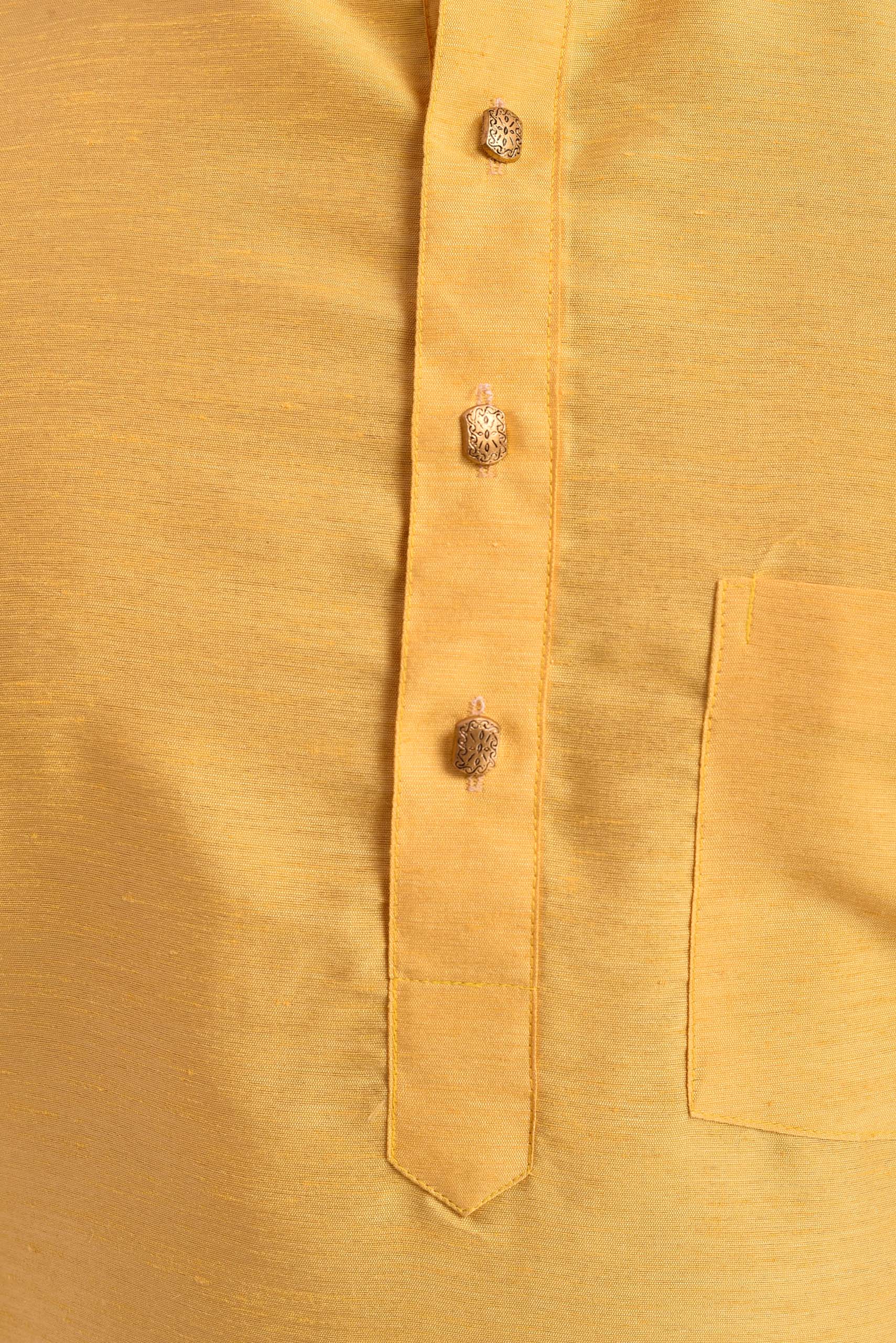 Mango Sorbet Summer Kurta Pyjama in Silk