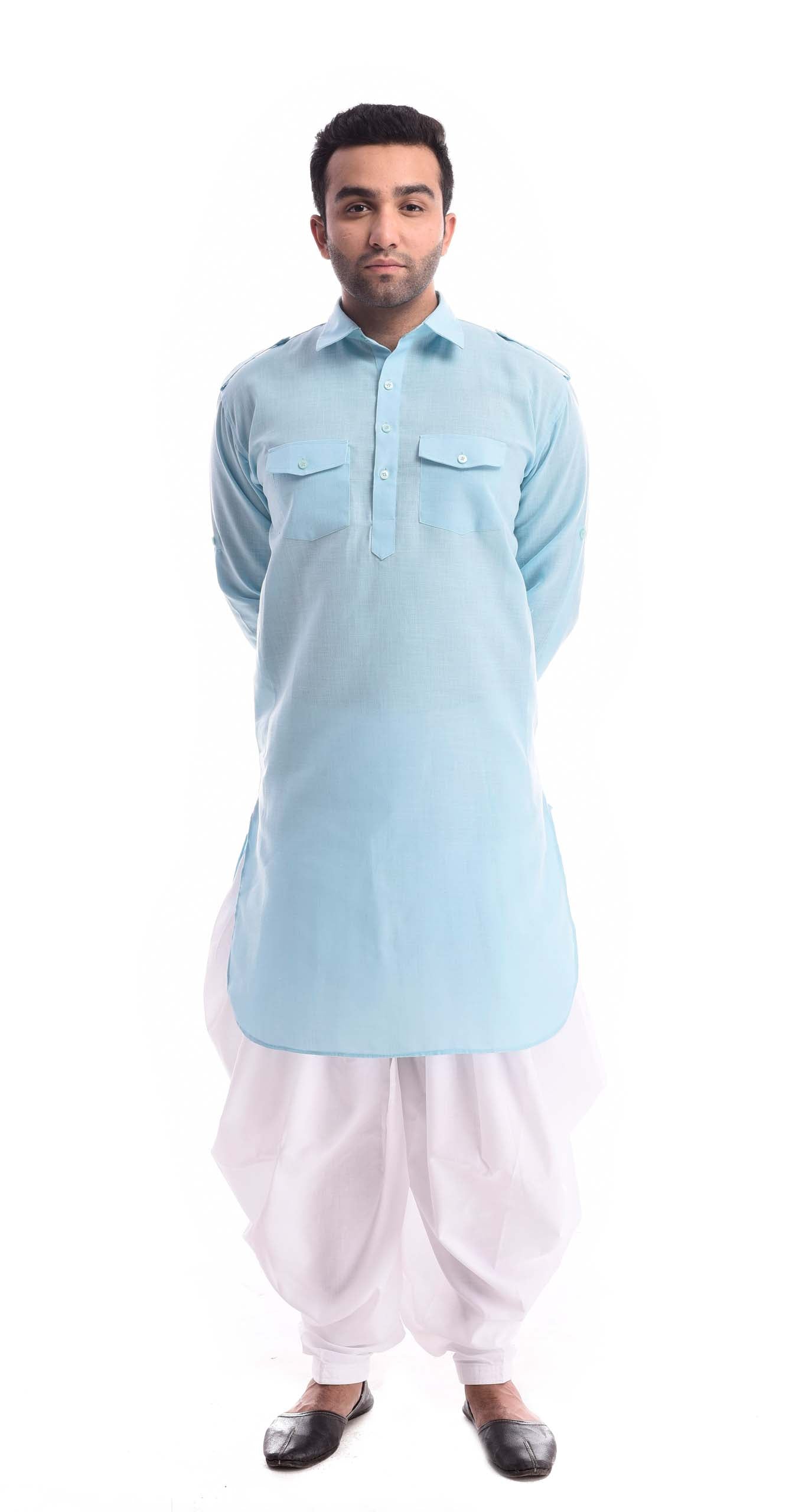 Ice Candy Duet Pathani Suit Kurta Set