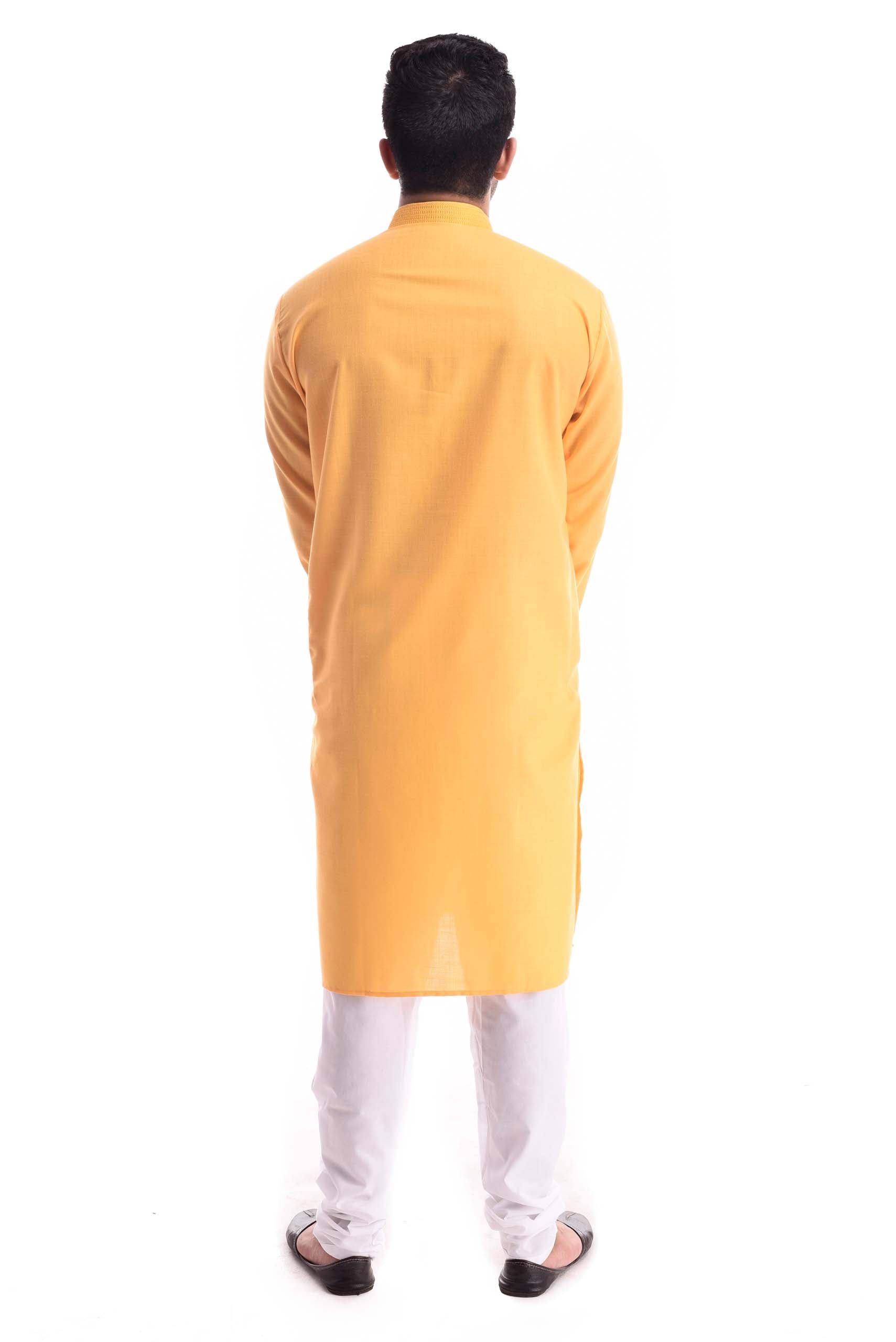 Good Earth Mango Duet Kurta Pyjama in Organic Cotton