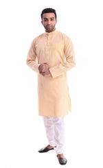 Good Earth Honeypot Kurta Pyjama in Organic Cotton