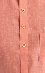 Creamsicle Orange Half Sleeves Kurta Pyjama