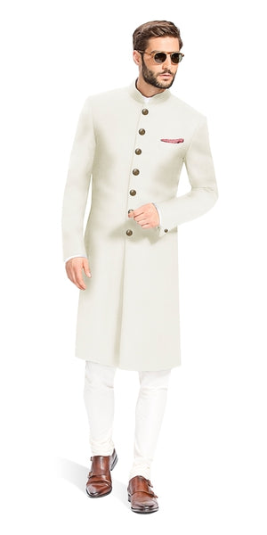 OFF-WHITE NOBILITY SHERWANI