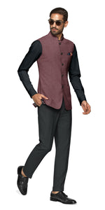 For The Love of Wine Nehru Jacket