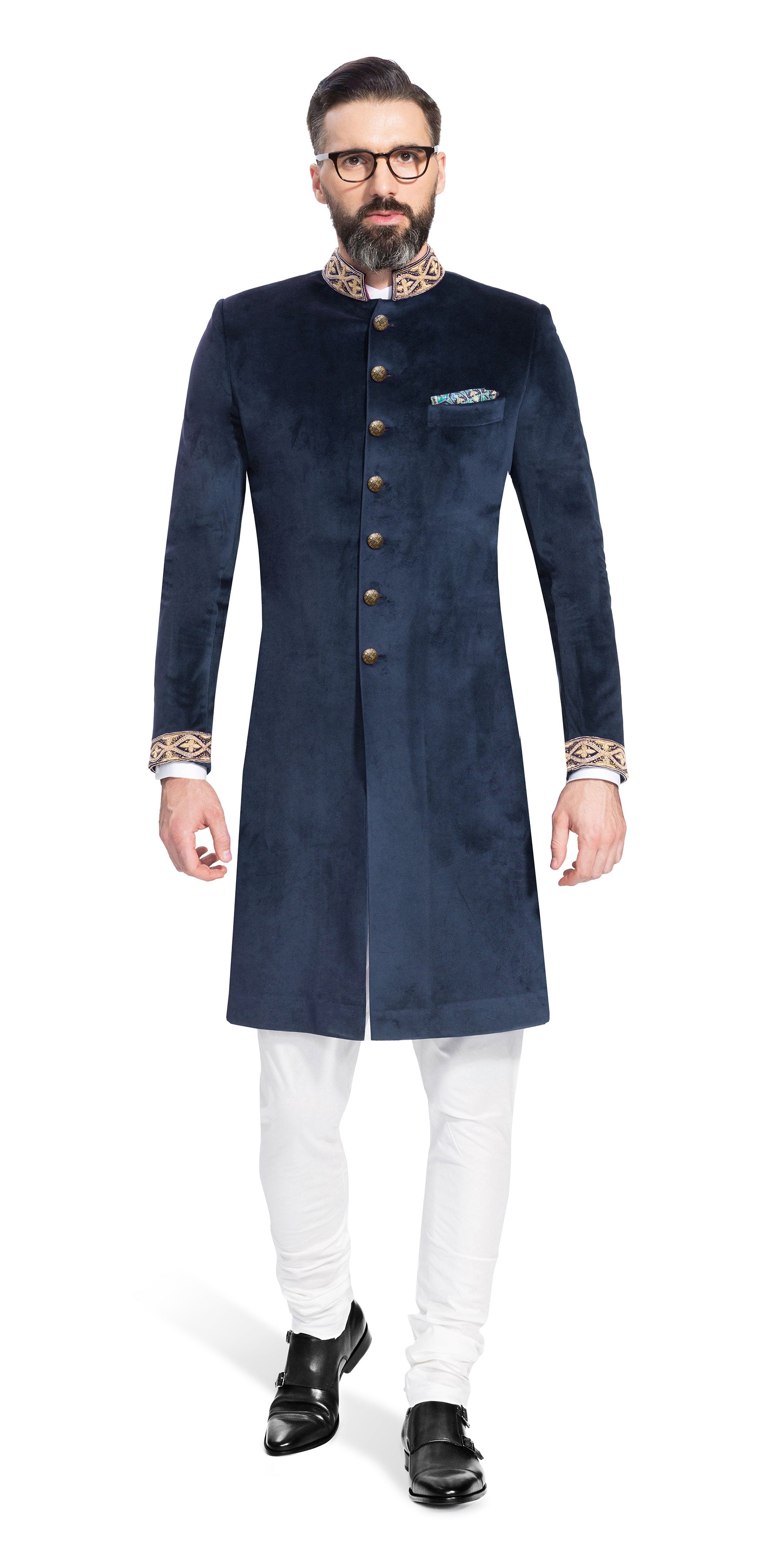 Kurnool Velvet Sherwani