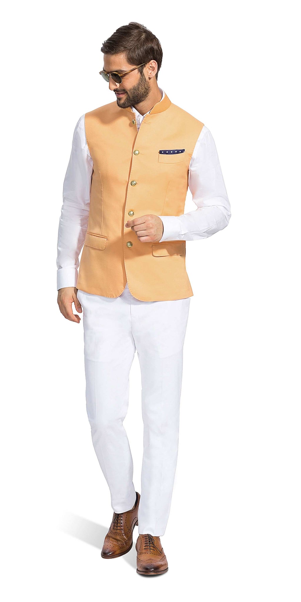 Pineapple Sorbet Nehru Jacket